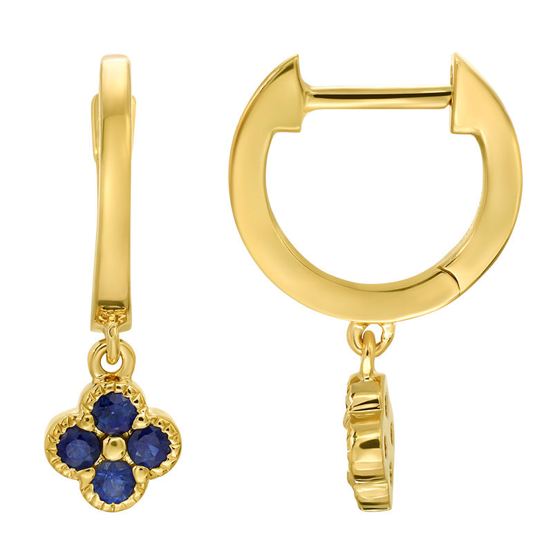 Clover Huggie Earrings