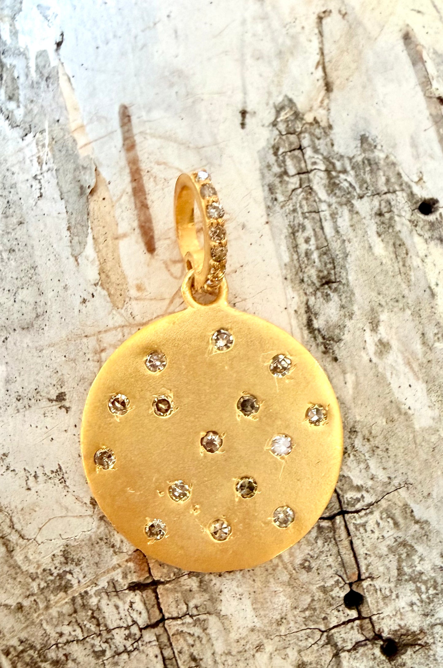 Starry Night Disc Charm