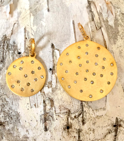 Starry Night Disc Charm