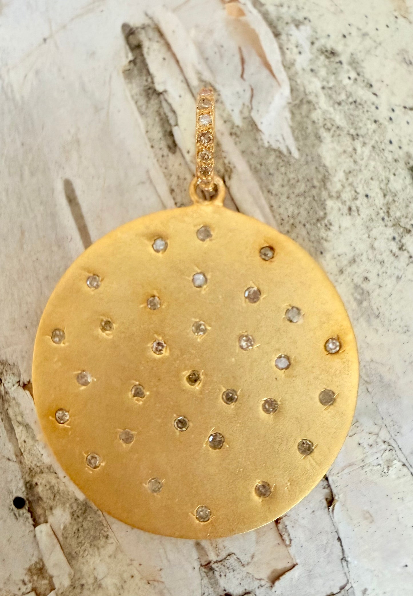 Starry Night Disc Charm