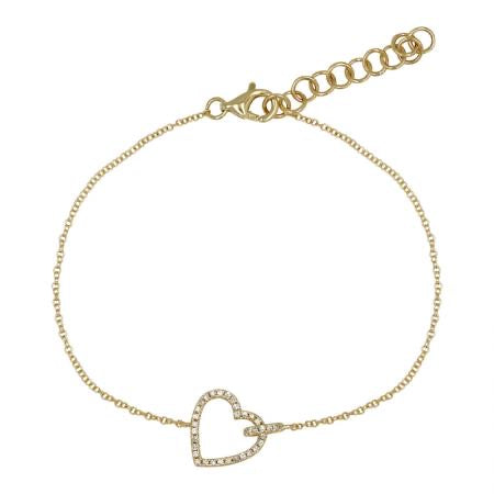 Open Heart Bracelet