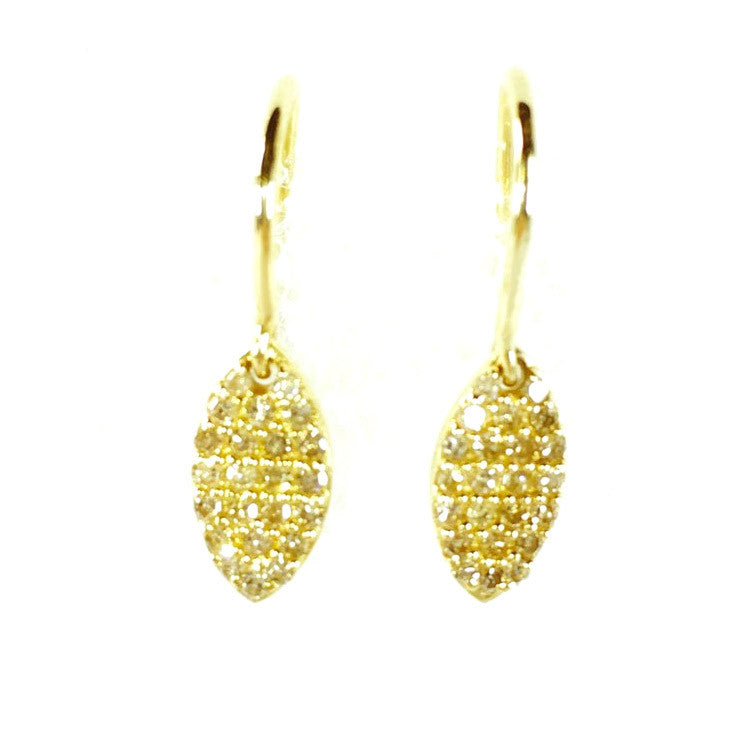 Diamond Marquise Earrings